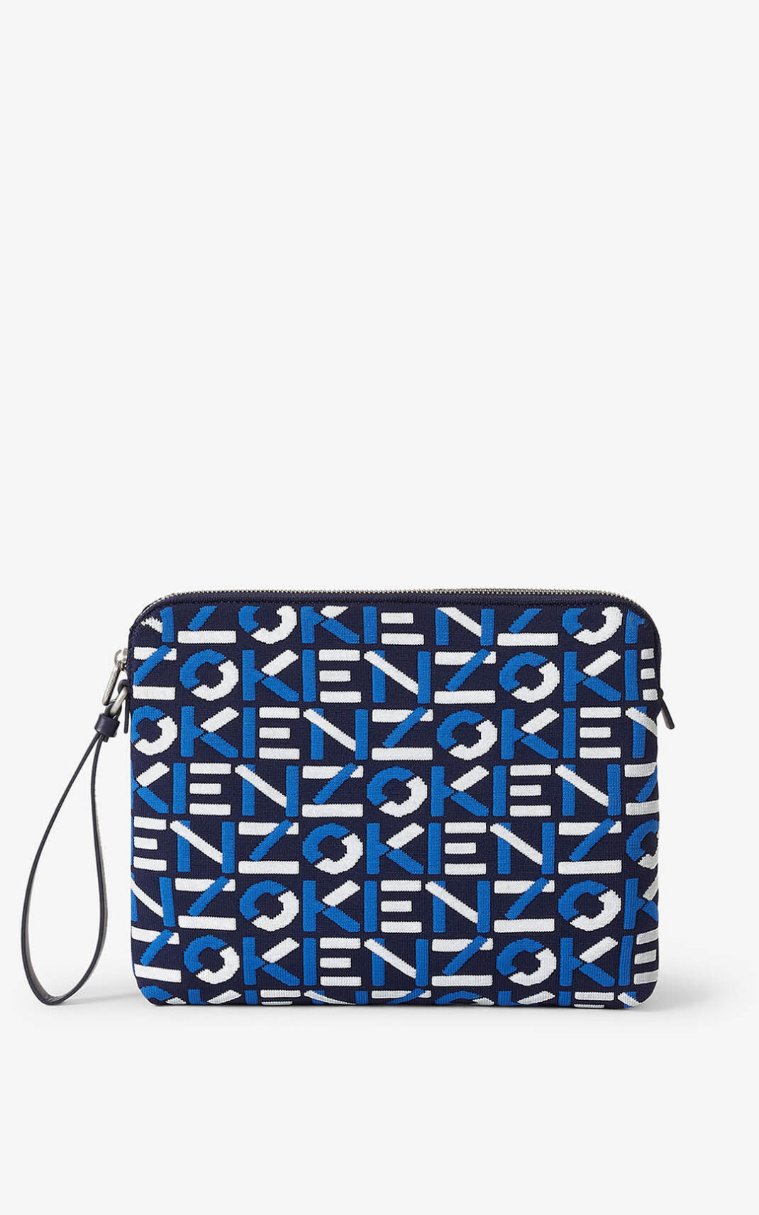 Kenzo Skuba monogrammed Clutch Herre - Blå DK-817419